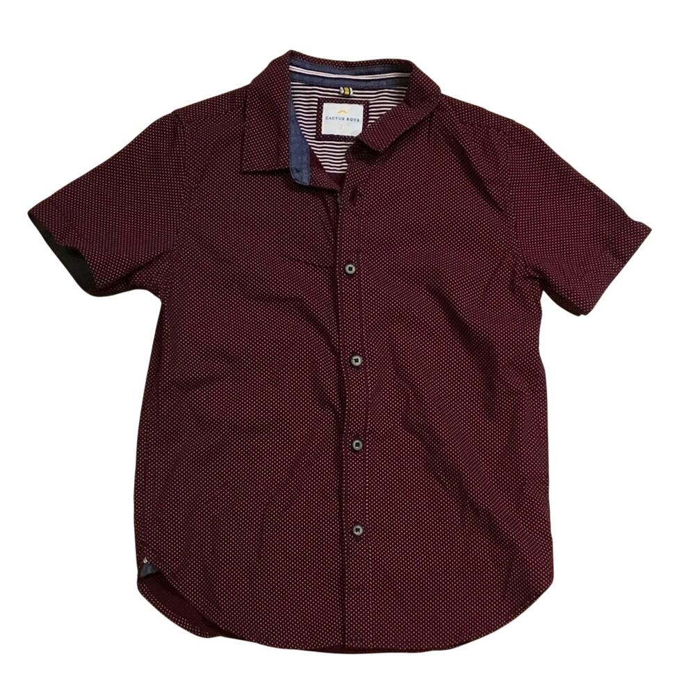 NWOT CACTUS Adorable Boys Button Down Shirt
